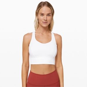Lululemon Free to Be Serene Longline Bra WHITE